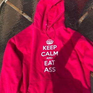 Funny sweatshirt that is super comfortable.